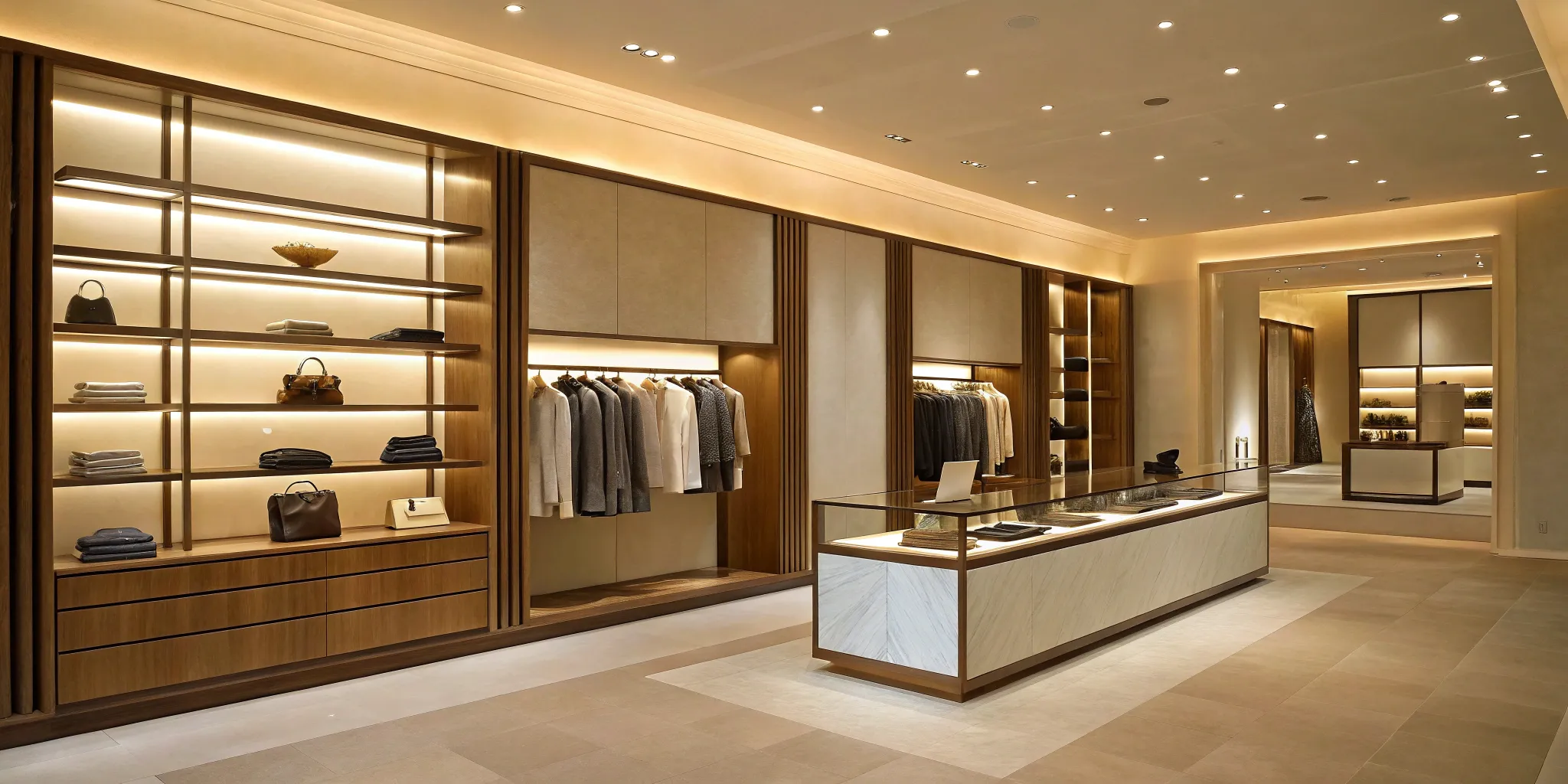 Retail showroom fit-out project image placeholder