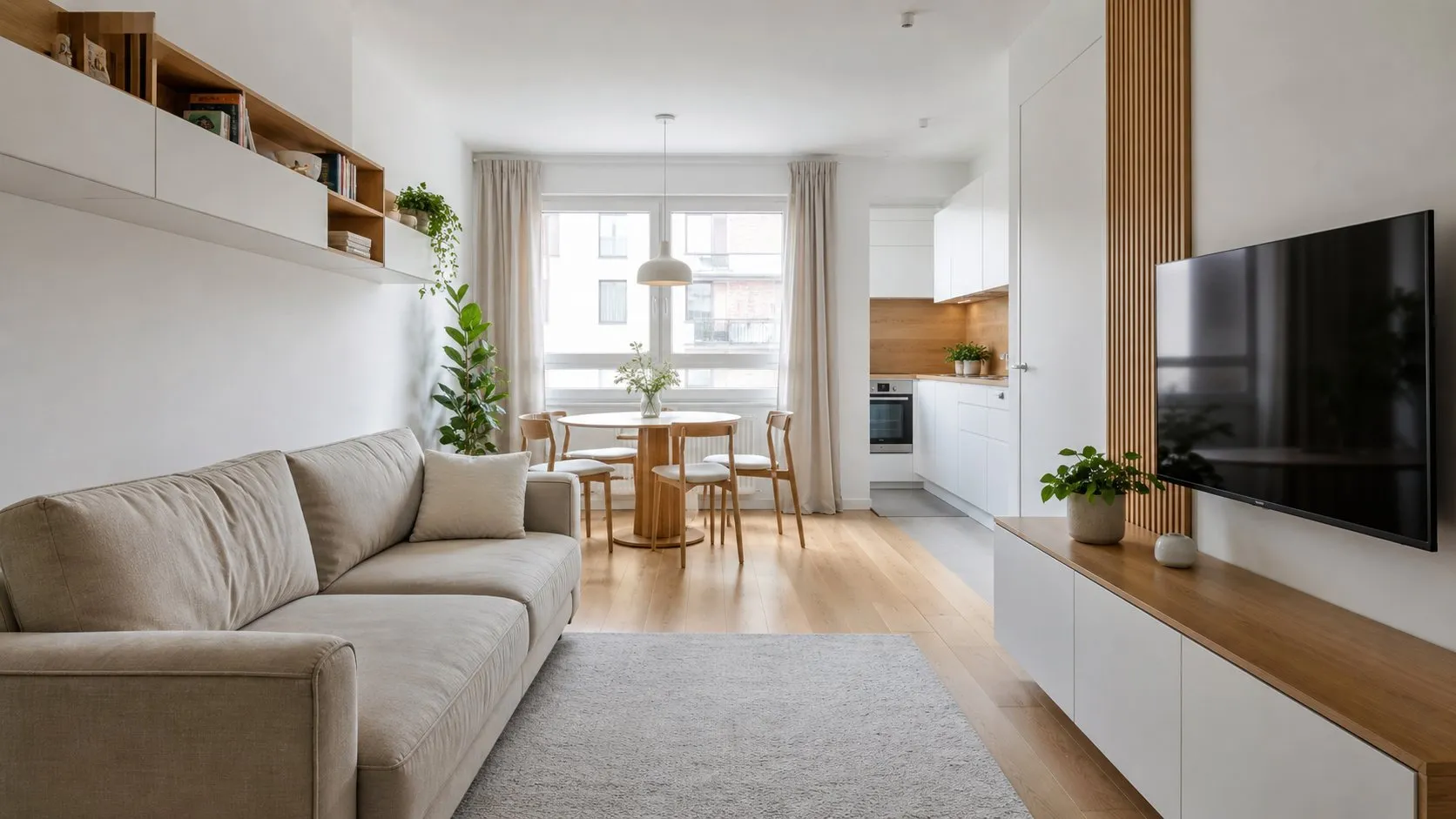 Apartment Interior Design detail, illustrative