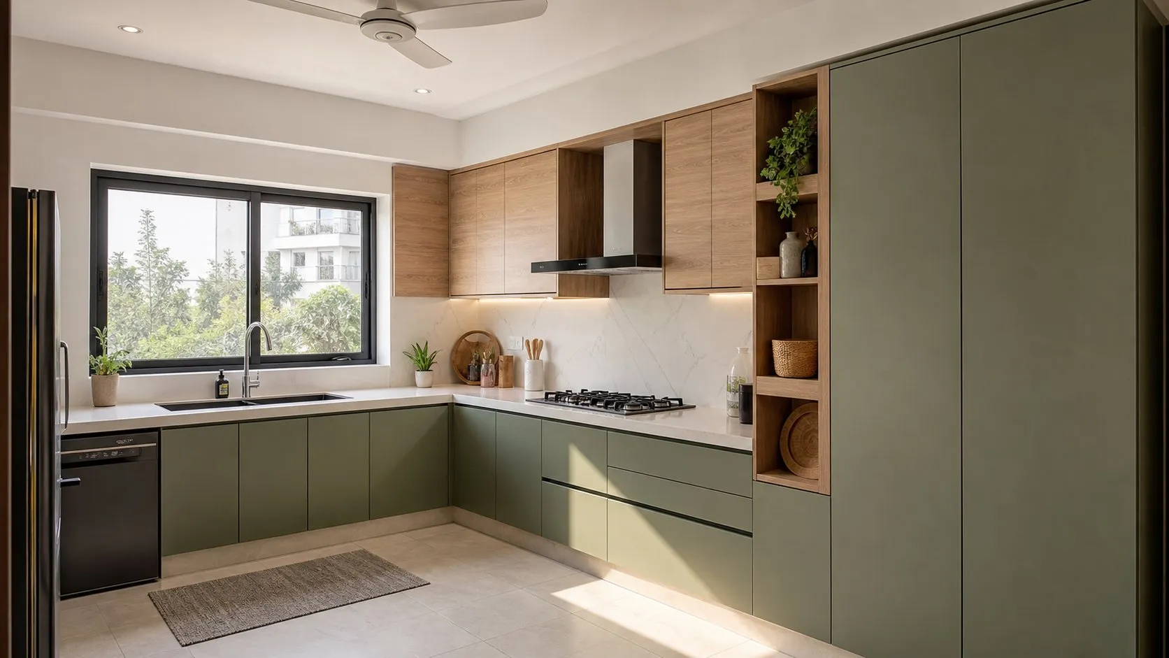 Kitchen Renovation detail, illustrative