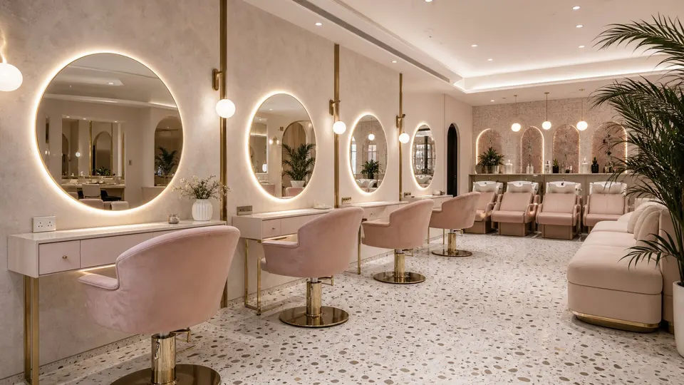 Salon Interior Design in Lahore