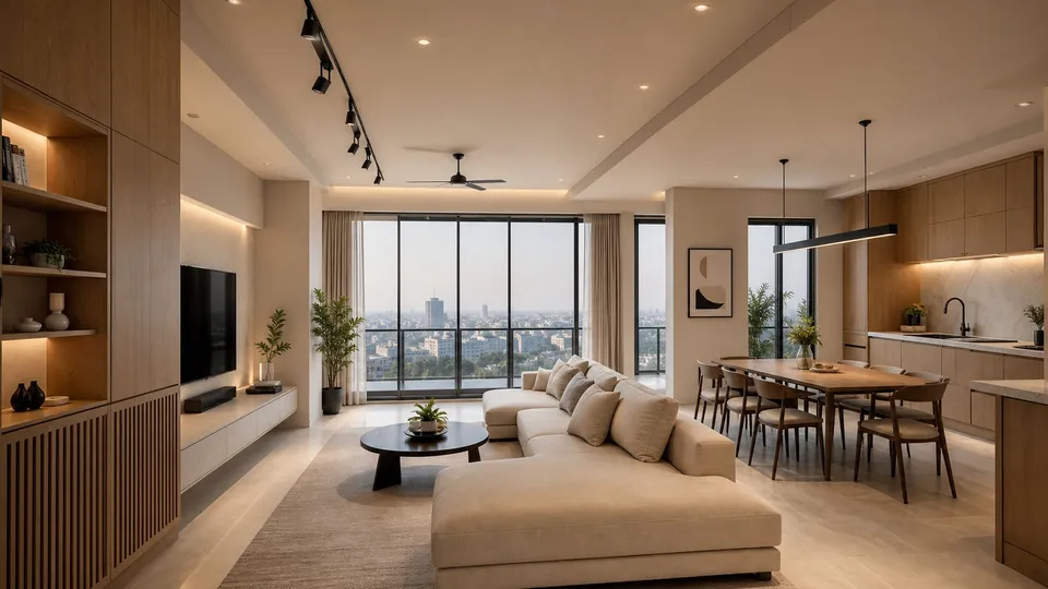 Space planning – Apartment Interior Design
